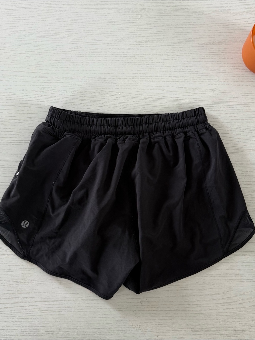 Lululemon Black Hotty-Hot Shorts